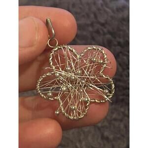 Silver plated pendant
